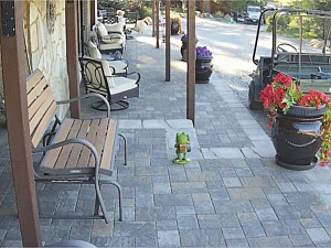 Front Porch Pavers